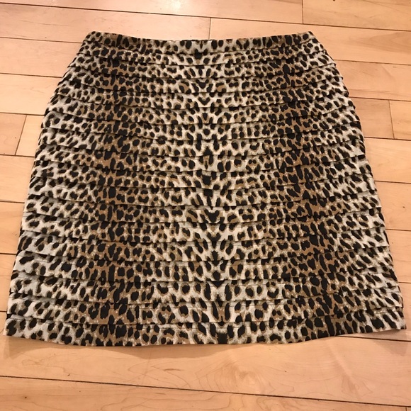 new directions Dresses & Skirts - 💝 3/$20 New Direction animal print skirt sz12 NWT